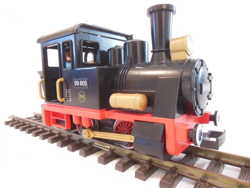 Playmobil loco train steam - train,