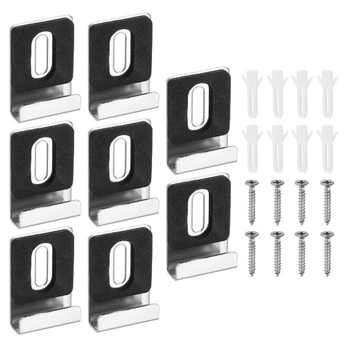 8pcs porte miroir métal pour - porte-miroir,