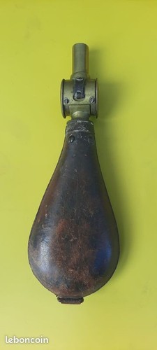 Poire poudre noire vintage - poire,