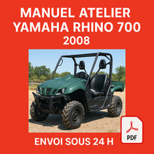 Manuel Atelier Yamaha Rhino