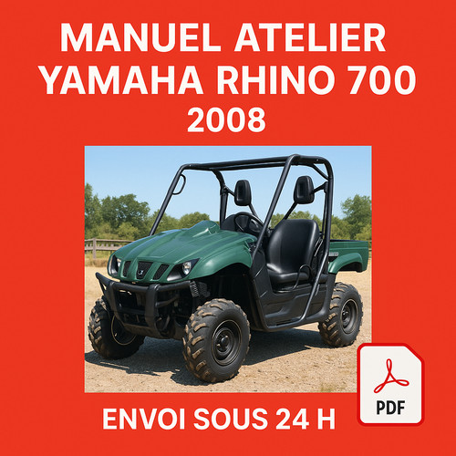 Manuel atelier yamaha rhino - atelier,