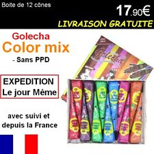 12 X cone Golecha henné