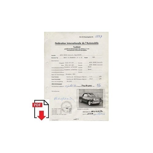 1964 auto union dkw f12 - auto,