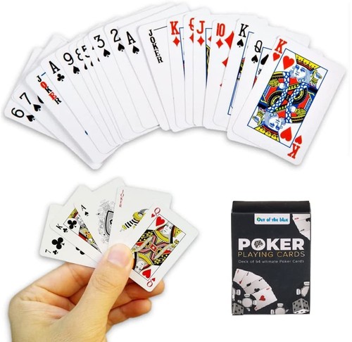 Mini jeu cartes jouer 54 - jeu, à