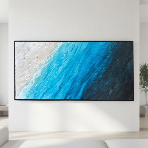 Grand tableau moderne peint