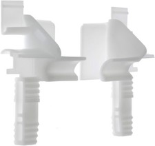 2x Tulipe volet roulant lames de 7 à 9mm PVC blanc guidageFenêtre