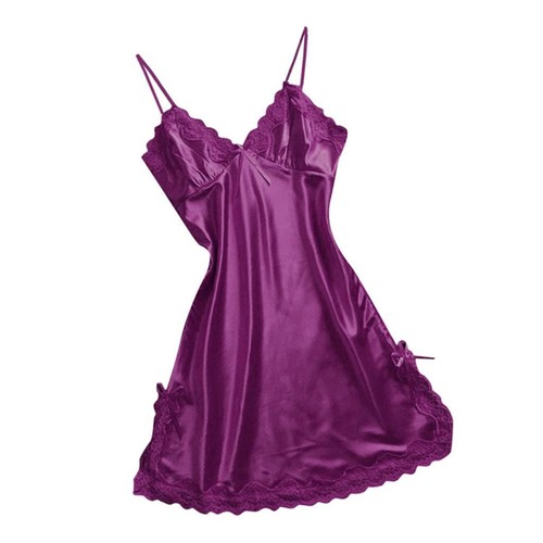 Robe nuisette satin et - robe,