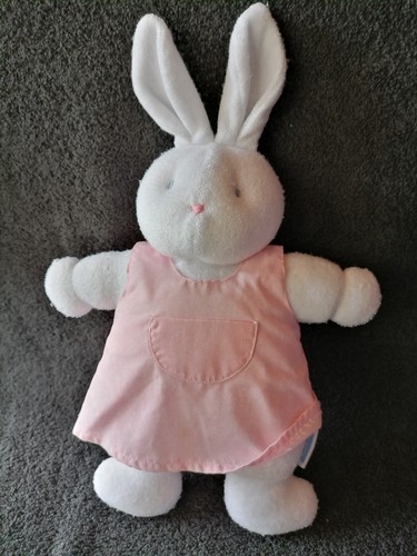 Doudou peluche lapin blanc - doudou,