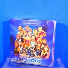 Women’s Pro Wrestling Alcyon 2001 Official Trading Card Box Sealed Shrink