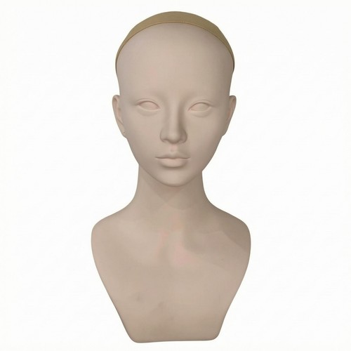 Tête mannequin pvc sans - tête,