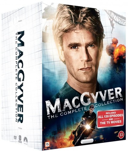 Macgyver complete box 30th - box,