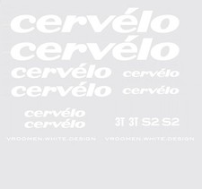 Cervélo S2 bicycle decals