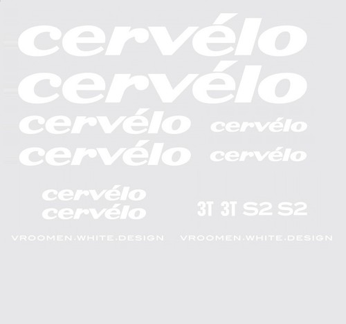 Cervelo décals bicycle - s2,