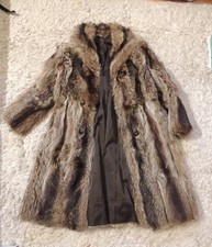 Manteau fourrure véritable