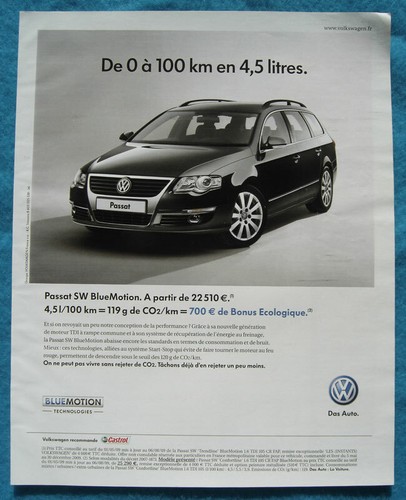 Publicité papier voiture - publicité,