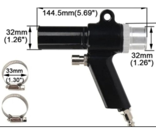 Pistolet souffleur injecteur - pistolet,
