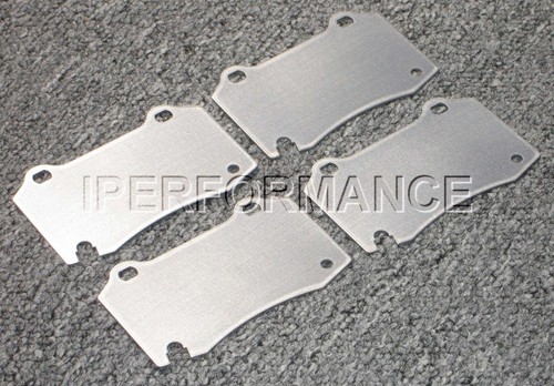 Titanium brake heat shield - brake,