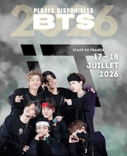 Places concert BTS Paris