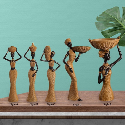 Figurine femme africaine - figurine,
