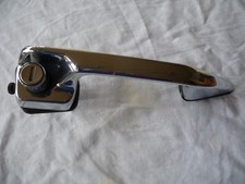 poignée porte metal chromé