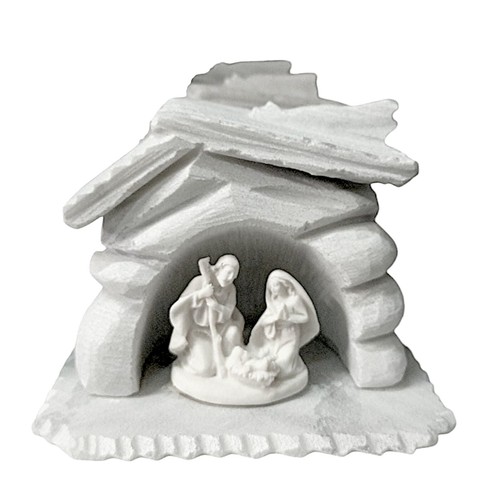 Crèche marbre blanc de - en,