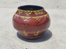 UND North Dakota School of Mines Art Pottery Bentonite Bowl Signed & Dated 1946