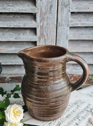 Ancien pichet cruche gres - ancien,