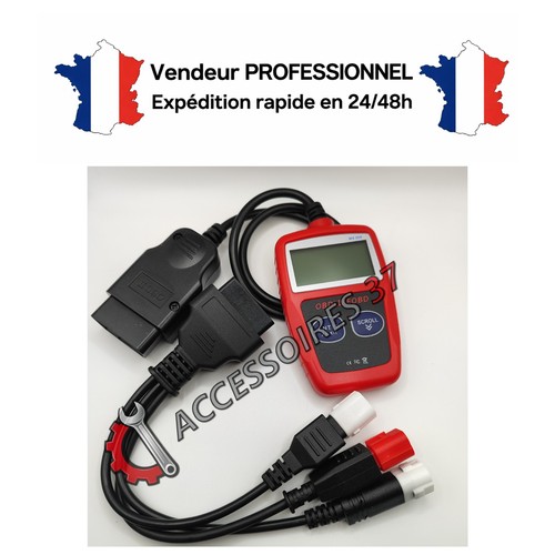 Lecteur moto obdii câble - lecteur, et