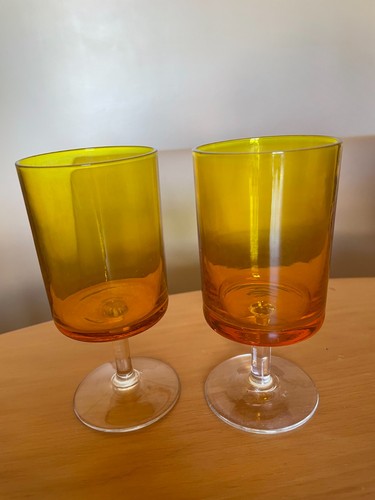 Lot verres pied - 2,