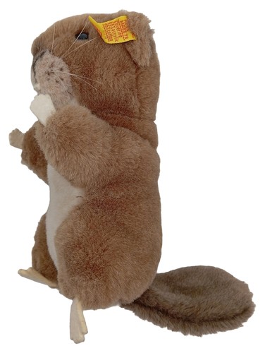 Steiff peluche marmotte marron - peluche,
