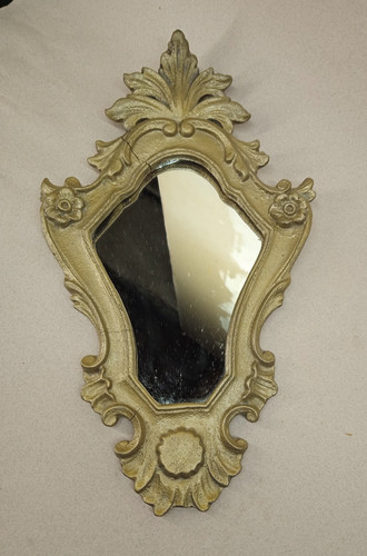 Ancien petit miroir - , en