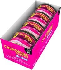 California Scents, Boite de Parfum Voiture, Lot de 4 Désodorisants Voiture