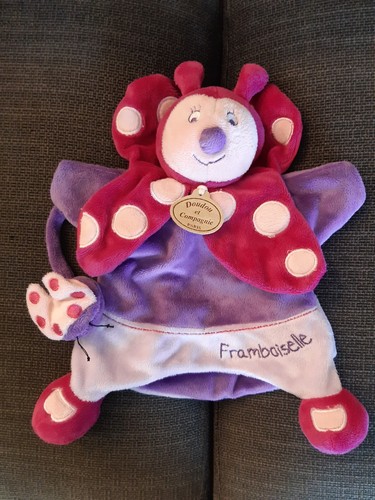 Peluche doudou coccinelle - peluche,