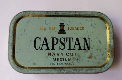 Boîte tabac vintage - tabac,