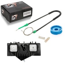 Original LST window regulator repair kit rear left for Ford Focus II 2 convertible