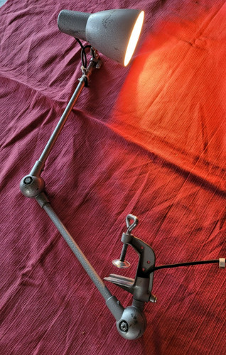 Vintage lampe etau - vintage,