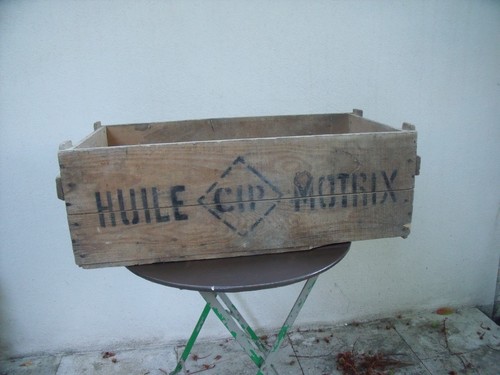 Caisse pour bidons huile - bidons, d'huile