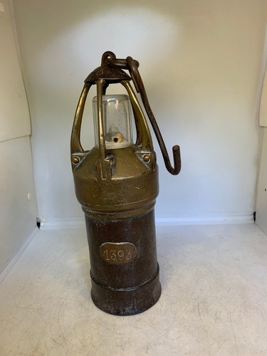 Ancienne lampe mineur - ancienne, de