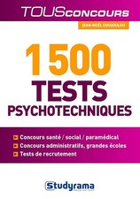 1500 tests psychotechniques
