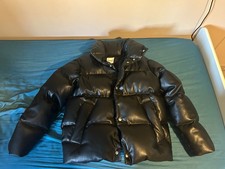 doudoune sadro cuir ,taille M