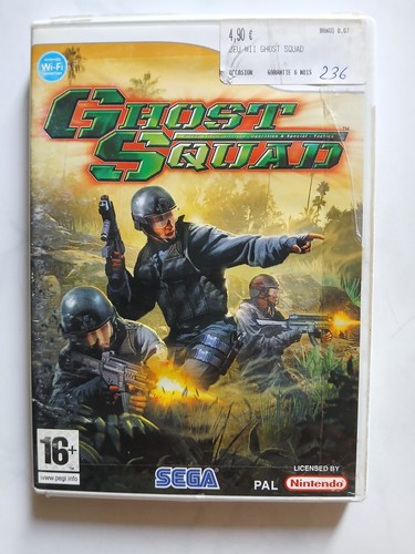 Ghost squad jeu nintendo wii - -,