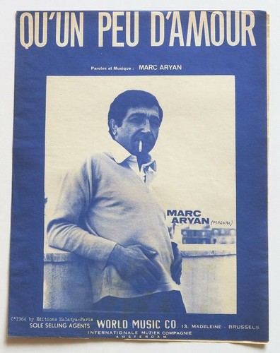 Partition vintage sheet music