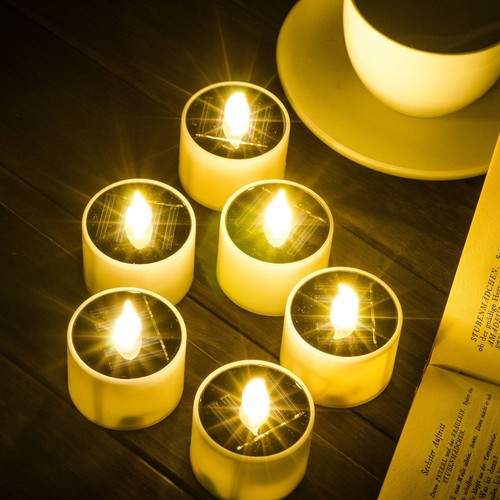 Lot bougie led solaire - de,