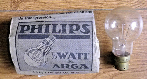 Ancienne ampoule philips 2 - ampoule,