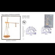 FDC soie - Pèse-lettres et
