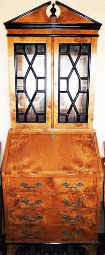 Vitrine armoire secrétaire - vitrine,