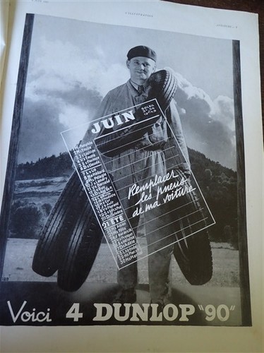 Pneu dunlop publicité - 90,