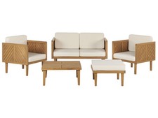 Salon de Jardin Beige Clair en