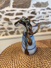 Vase en verre soufflé style