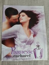 Perfume Paper Advertising. 2006 Ad Cacharel Promesse Perfume Patch